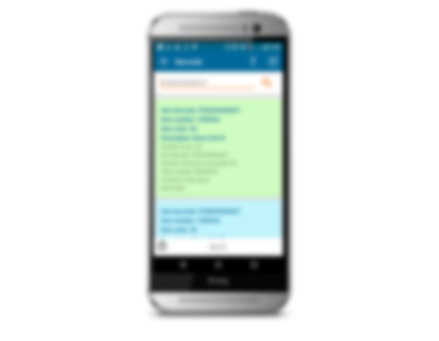 Scanner App für Android Plattform