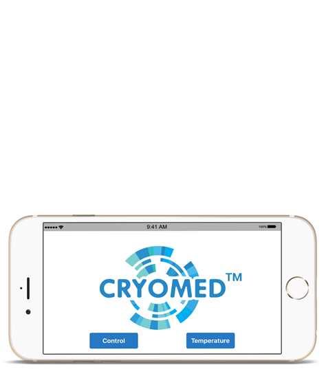 Remote control app for CryoSauna